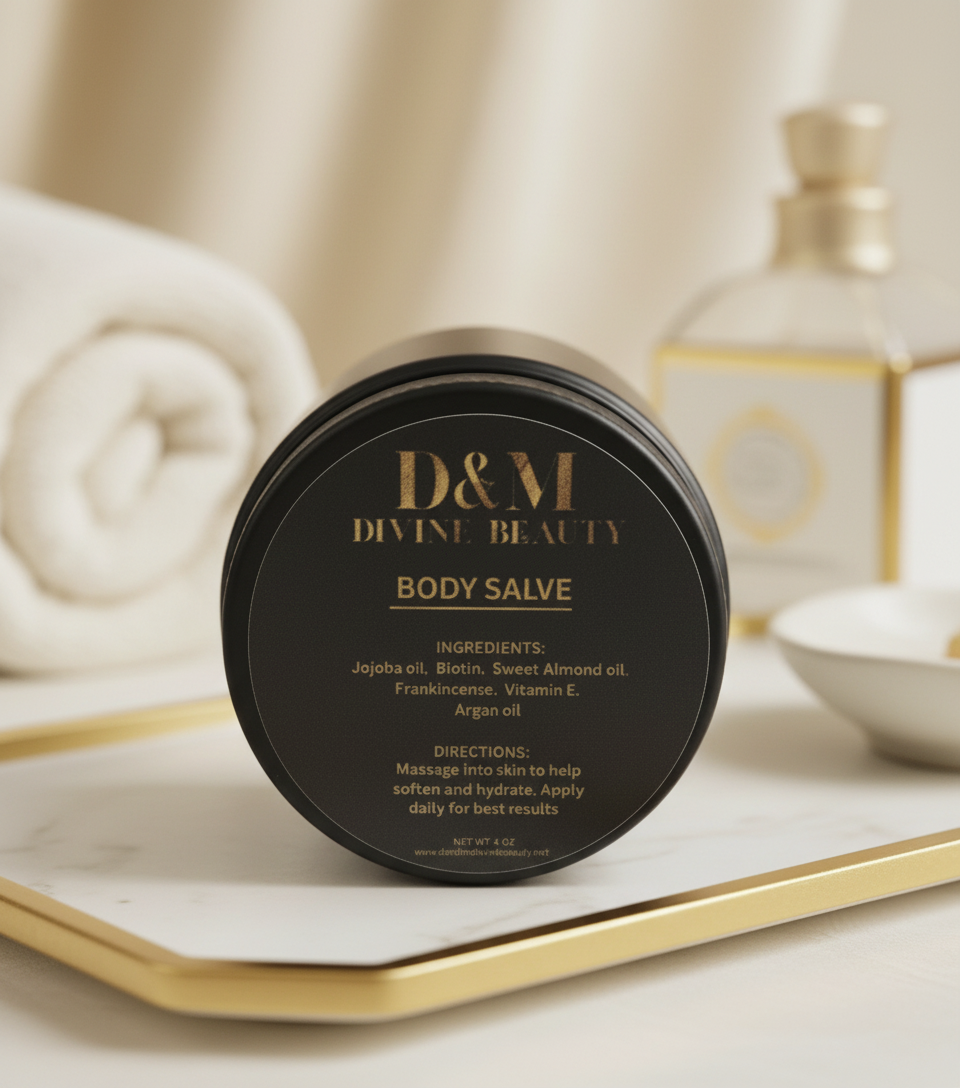 Refined D&M Body Salve Background