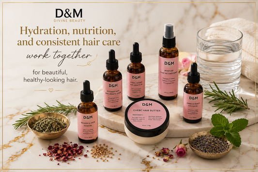 Does Drinking Water Help Hair Growth?| D&M Divine Beauty