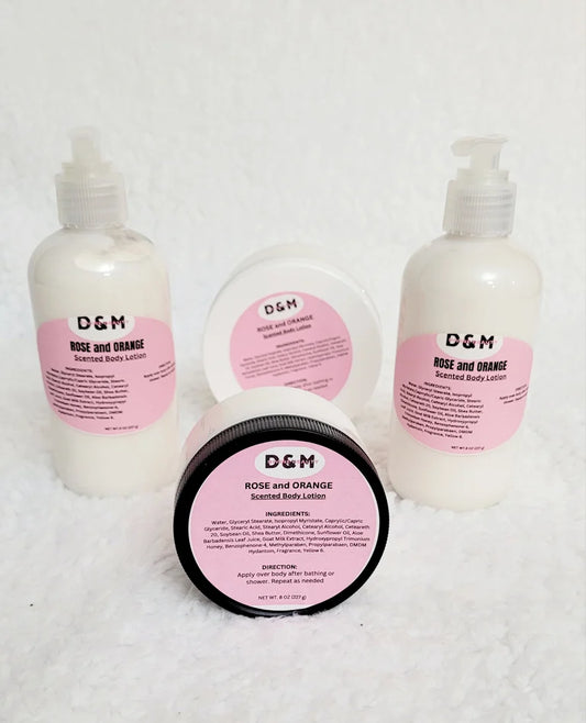 ROSE, ORGANGE BODY LOTION