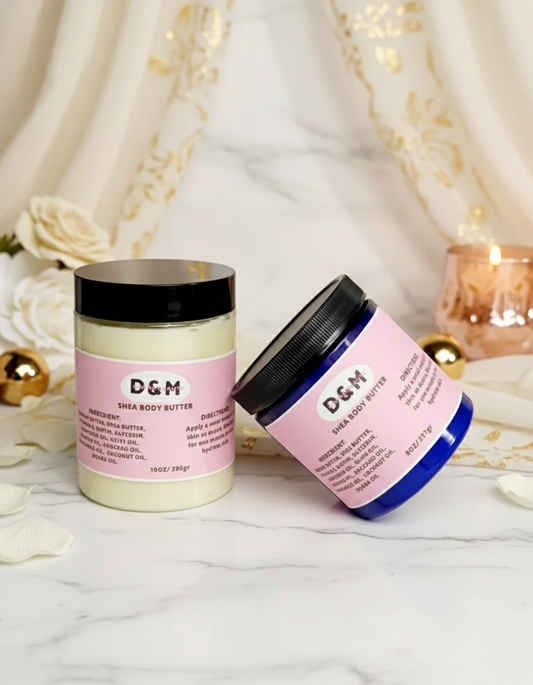Refined Shea Body Butter Background