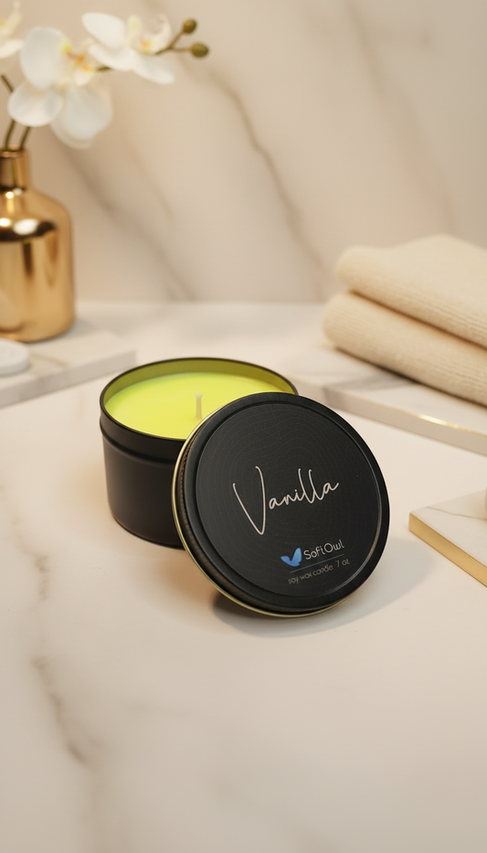 Refined Vanilla Candle Background